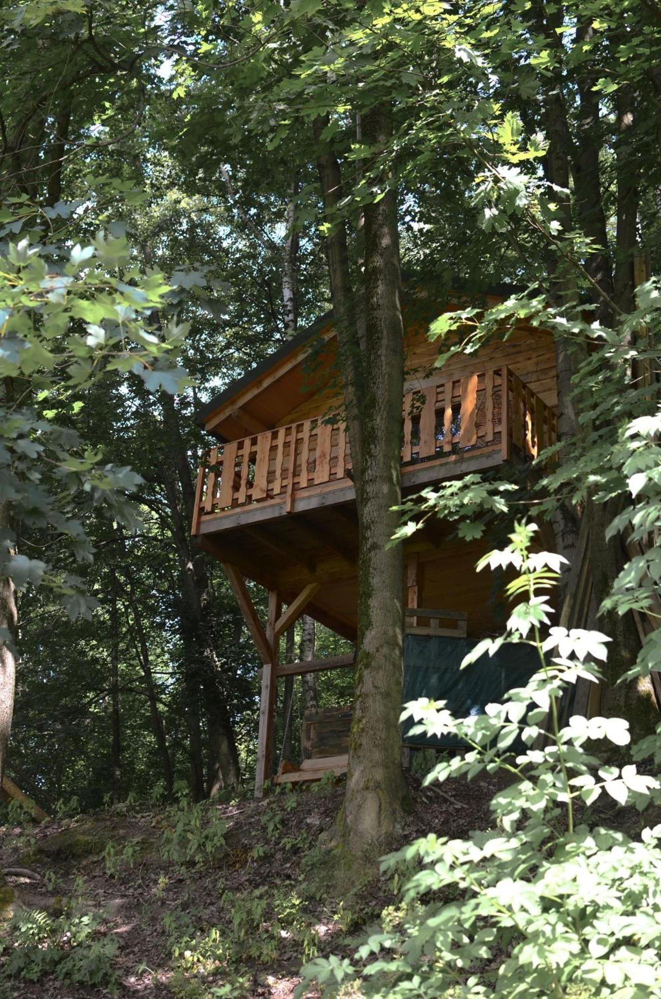 Treehouse Velké Losiny Exteriör bild