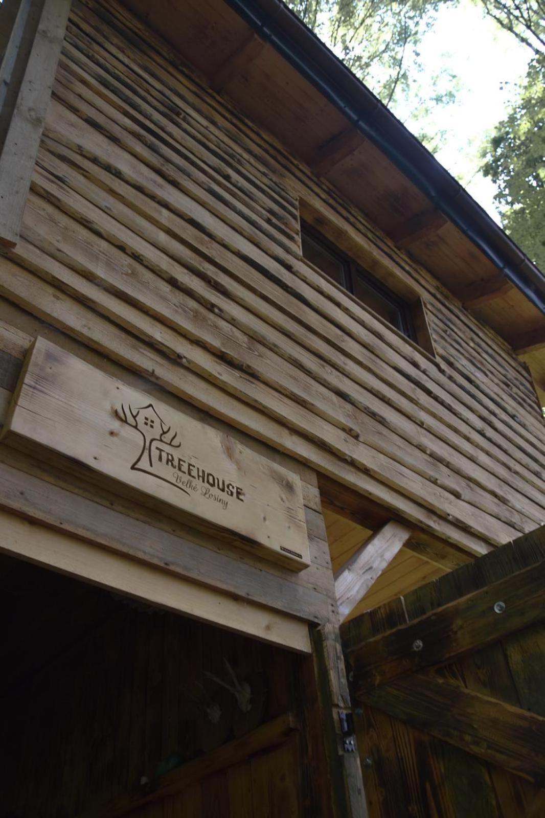 Treehouse Velké Losiny Exteriör bild